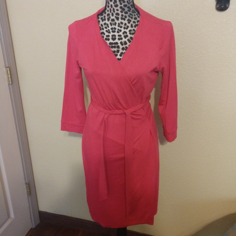 Diane Von Furstenberg classic wrap dress.